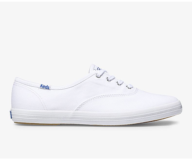 Keds Womens White Champion Shoes - Keds Champion Canvas Originals | Keds 391TMFDQB